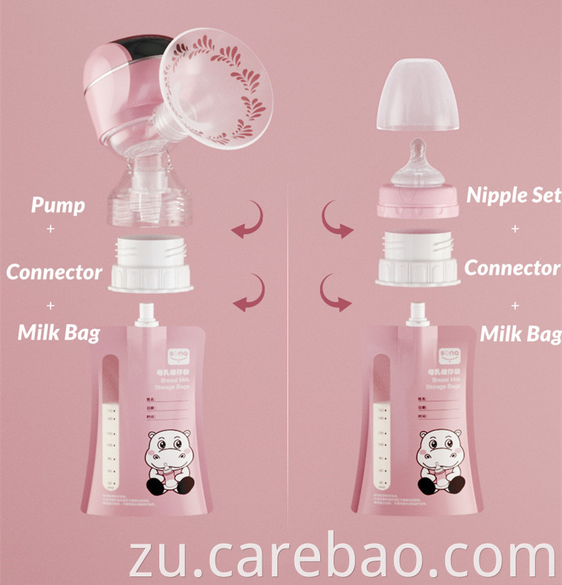 Breast Pump Spare Kits Milk Storage Bag